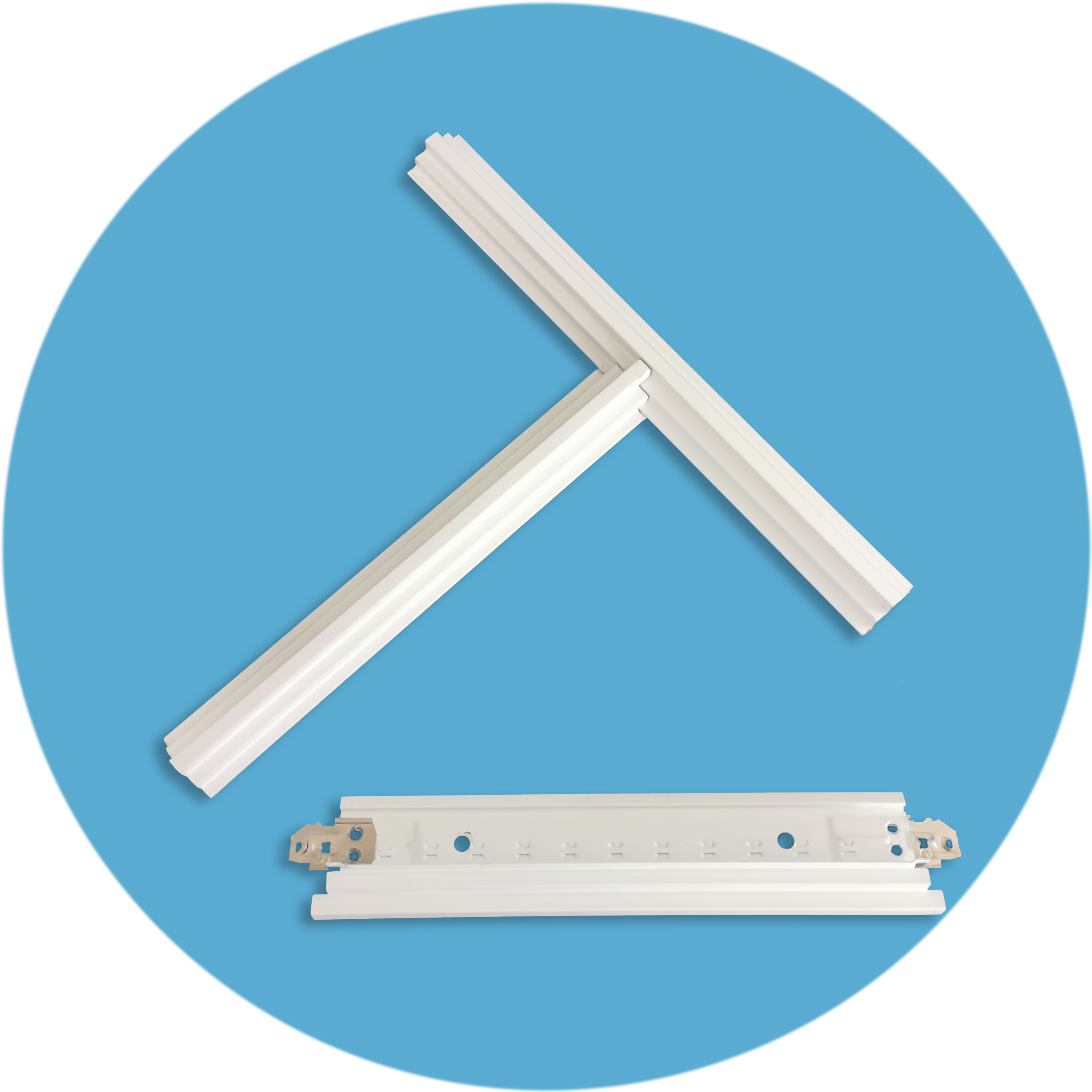 DAH Double terrace ceiling tee bar (stainless steel